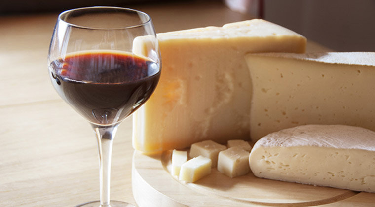 to go wine & cheese pairing