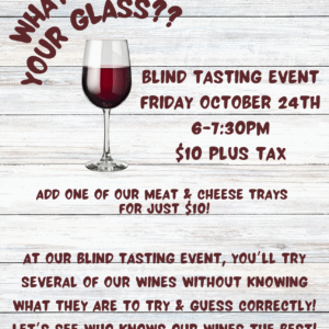 Postponed - Blind Tasting Event! - DuBois