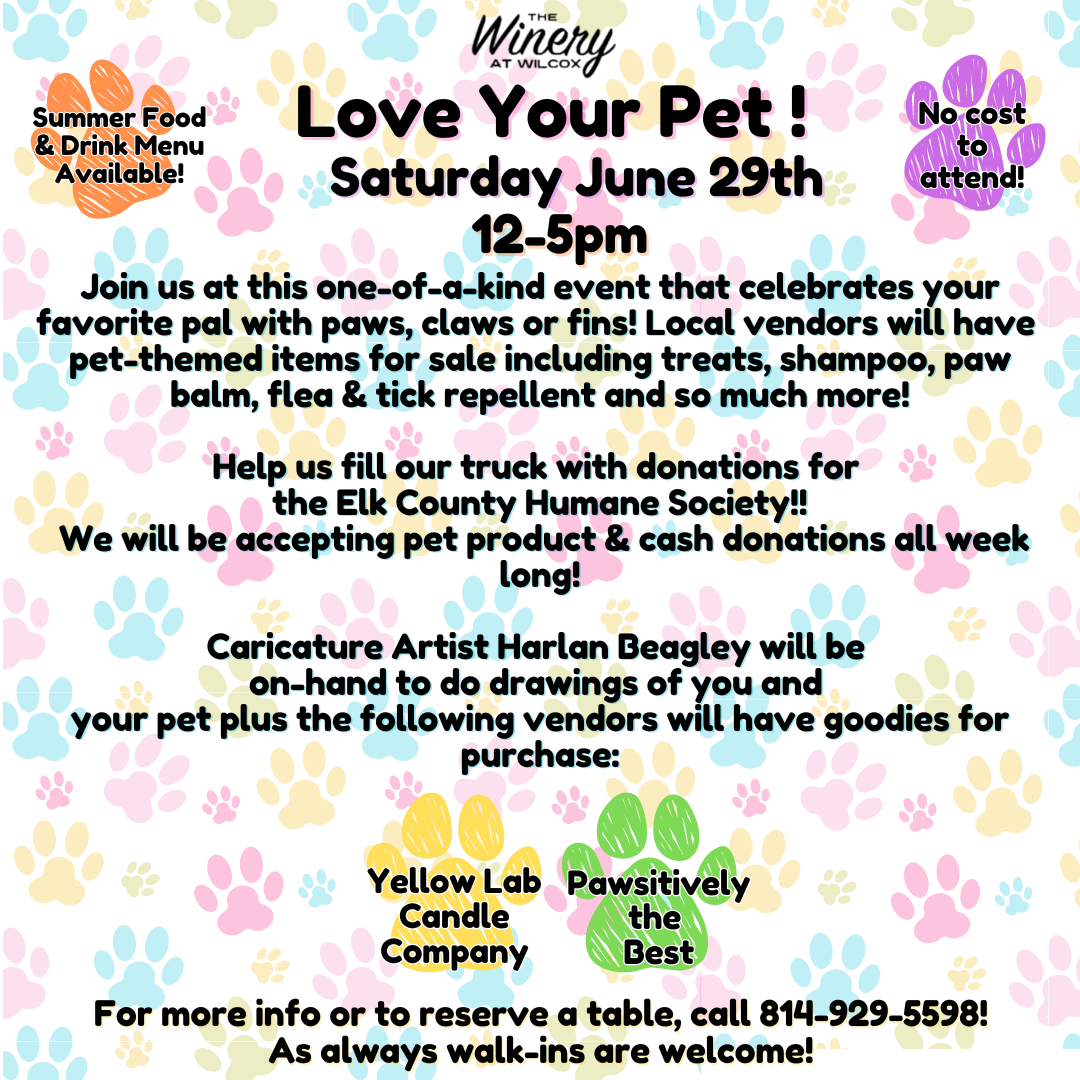Love Your Pet Event – Wilcox