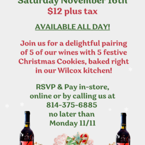 Christmas Cookie Pairing - DuBois