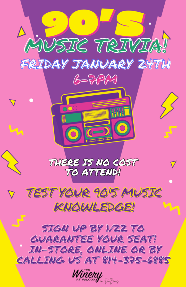 90's Music Trivia! - DuBois