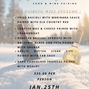 CANCELED - Dry January Pairing - Wilcox