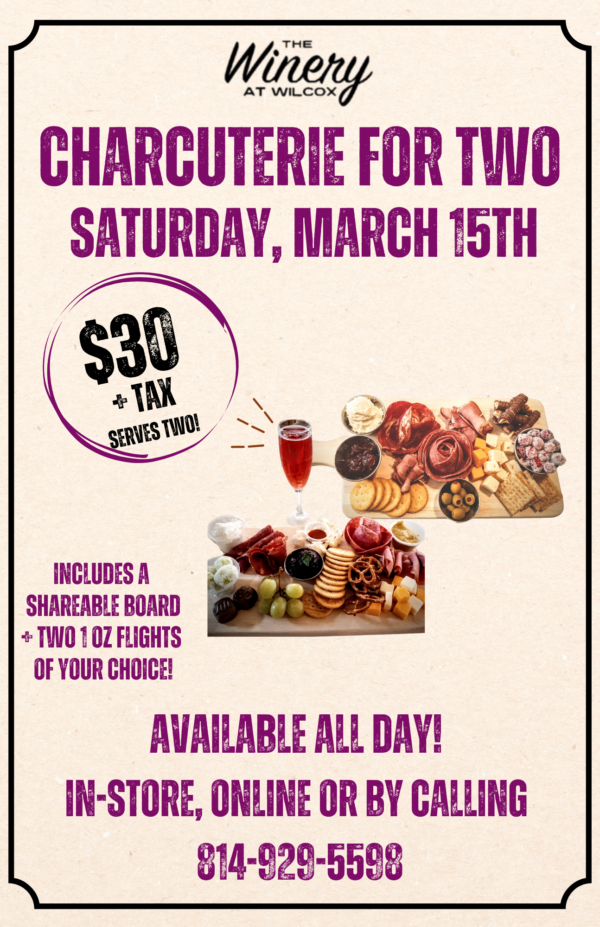 Charcuterie for 2 - Wilcox