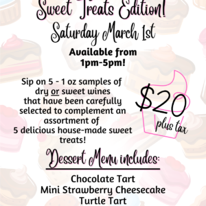 Small Bites & Flights: Sweet Edition - DuBois