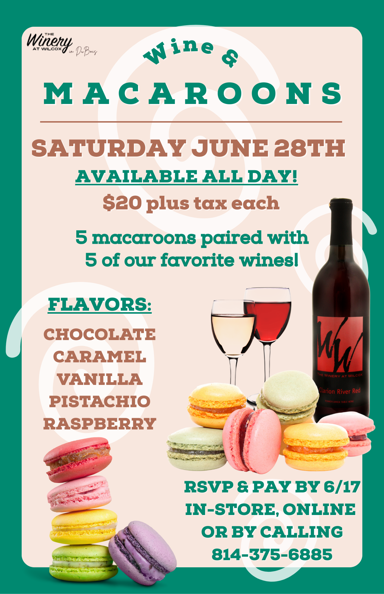 Wine & Macaroons – DuBois