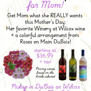 Mother's Day Bottles & Bouquets Pre-order!