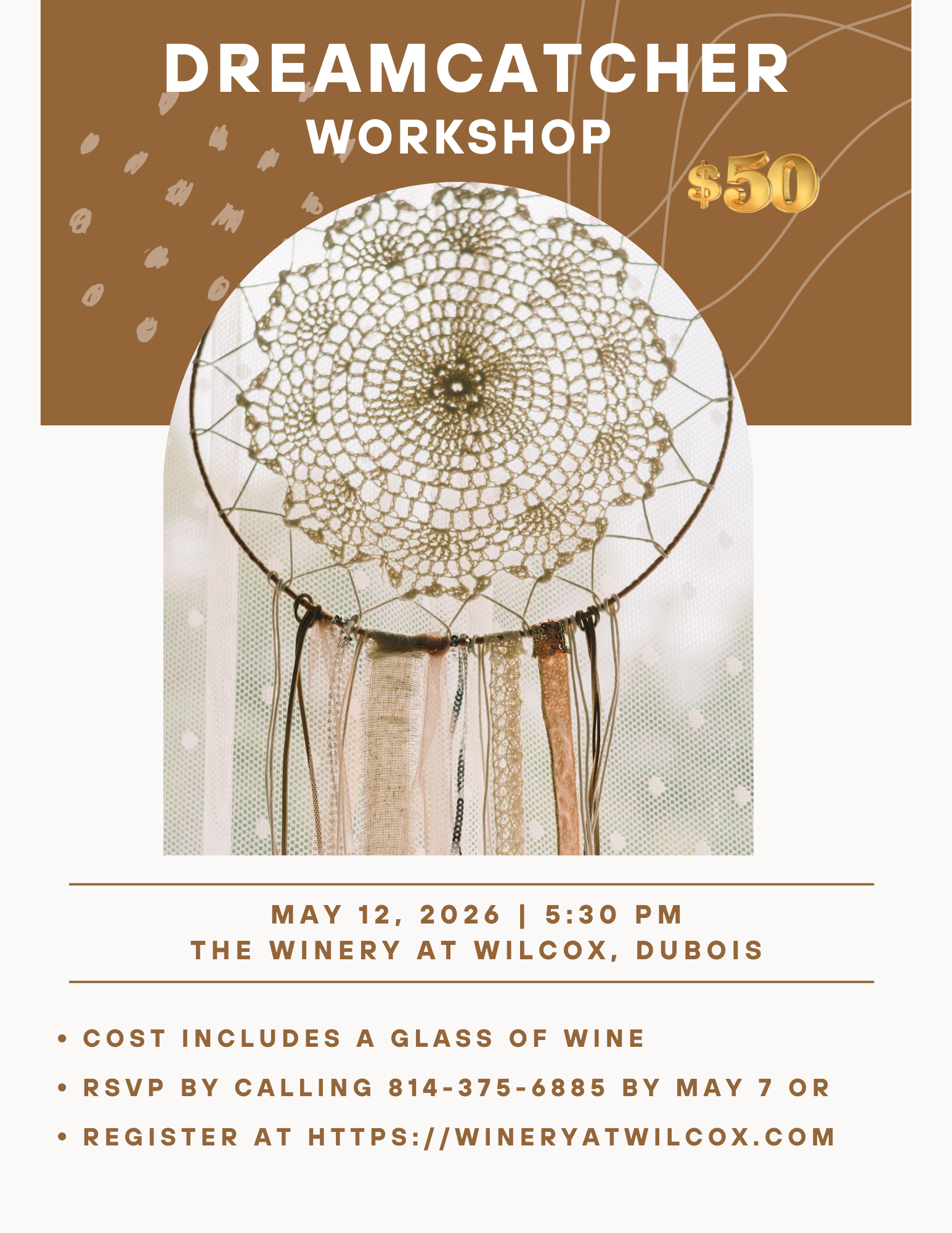 Dreamcatcher Workshop w/ Hammer & Stain – DuBois