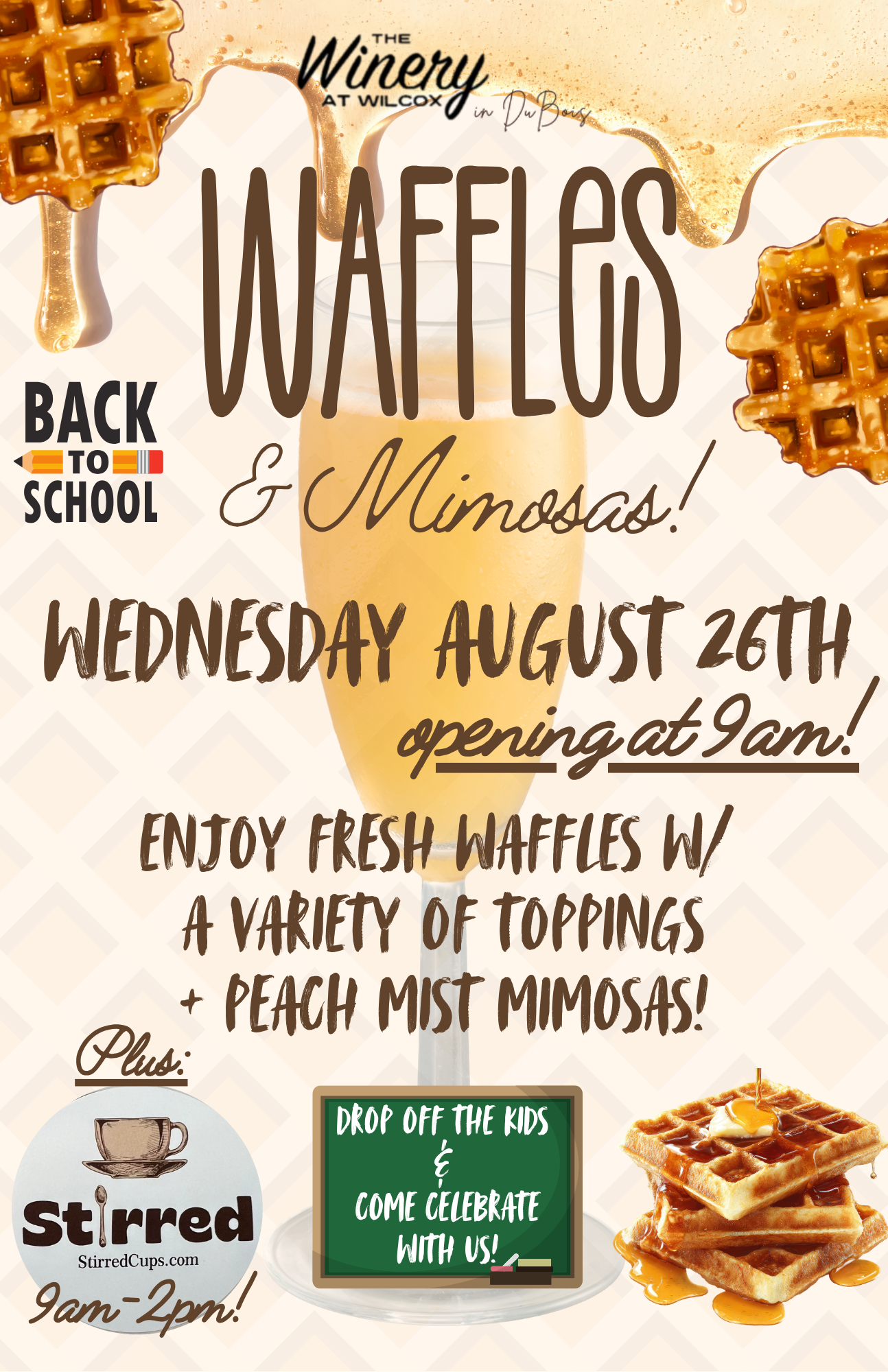 Waffles & Mimosas – DuBois