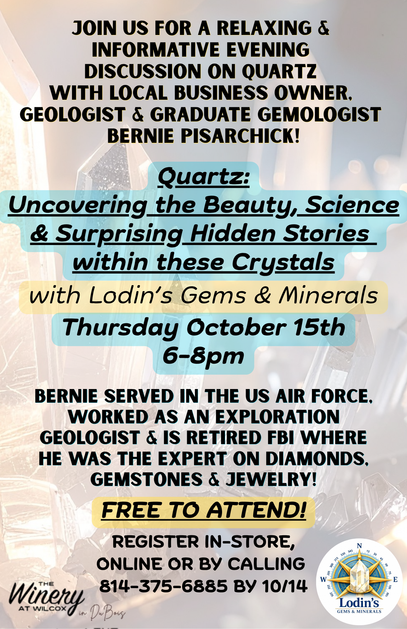 Quartz Discussion with Lodin’s Gems – DuBois